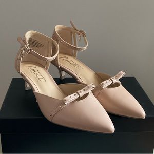 Nanette Lepore Dusty Rose Kitten Heel